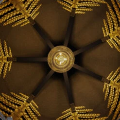 Lucande Aparas Hängelampe Blattoptik, 1-fl., 35 Cm -Lucande 9639647 4