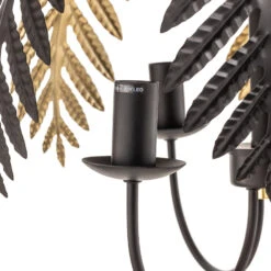 Lucande Aparas Hängelampe Blattoptik, 1-fl., 50 Cm -Lucande 9639649 7