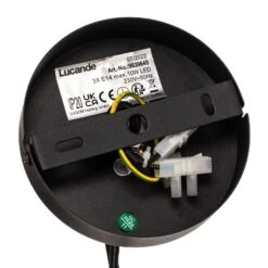 Lucande Aparas Hängelampe Blattoptik, 1-fl., 50 Cm -Lucande 9639649 8