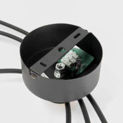 Lucande Aparas Wandleuchte Mit Blattdekor -Lucande 9639652 7