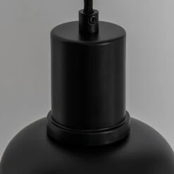 Lucande Servan Hängeleuchte, Schwarz, Einflammig -Lucande 9639671 7