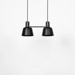 Lucande Servan Hängeleuchte, Schwarz, Zweiflammig -Lucande 9639672 5