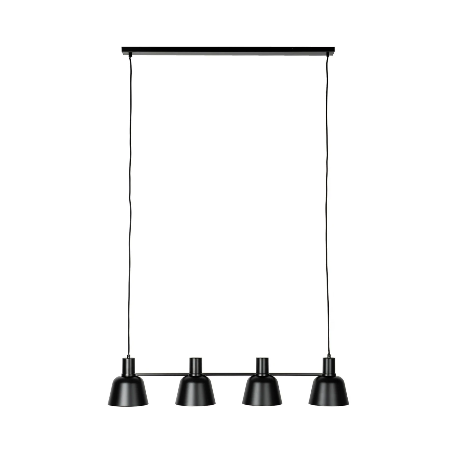 Lucande Servan Hängeleuchte, Schwarz, Vierflammig 5 Lucande Servan Hängeleuchte, Schwarz, Vierflammig – Bild 3