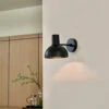 Lucande Mostrid Wandlampe Aus Schwarzem Eisen -Lucande 9639677