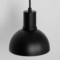 Lucande Mostrid Hängelampe, Schwarz, Einflammig -Lucande 9639678 6