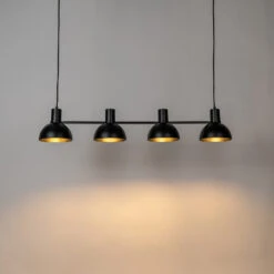 Lucande Mostrid Hängelampe, Schwarz, Vierflammig 14 Lucande Mostrid Hängelampe, Schwarz, Vierflammig -Lucande 9639681 4