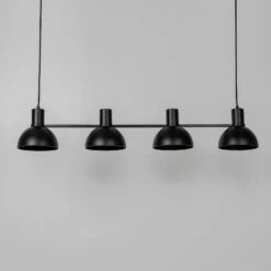 Lucande Mostrid Hängelampe, Schwarz, Vierflammig 16 Lucande Mostrid Hängelampe, Schwarz, Vierflammig -Lucande 9639681 6