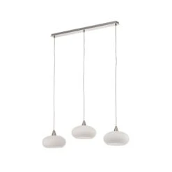 Lucande Sharvil Hängeleuchte, Dreiflammig, Glas -Lucande 9639743 2