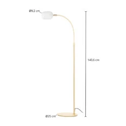 Lucande Taylan Stehleuchte Aus Eisen Glas-Schirm 15 Lucande Taylan Stehleuchte Aus Eisen Glas-Schirm -Lucande 9639751 4