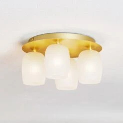 Lucande Taylan Deckenleuchte 4-flammig Rondell