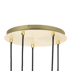 Lucande Taylan Hängeleuchte 5-flammig Rondell 18 Lucande Taylan Hängeleuchte 5-flammig Rondell -Lucande 9639757 7