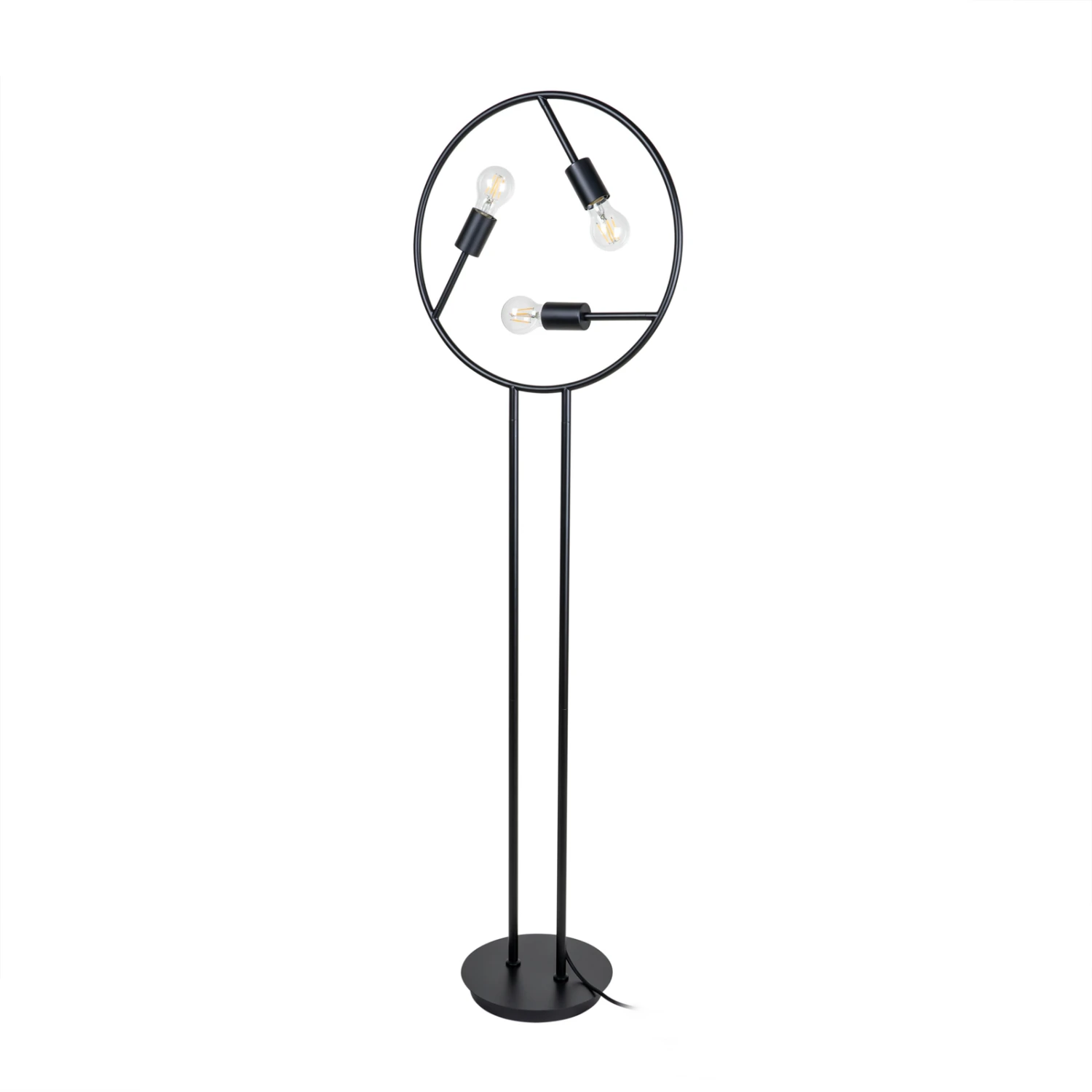 Lucande Linnard Stehleuchte Aus Eisen, 3-flammig 5 Lucande Linnard Stehleuchte Aus Eisen, 3-flammig – Bild 3