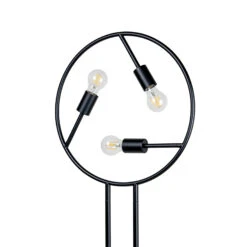 Lucande Linnard Stehleuchte Aus Eisen, 3-flammig 14 Lucande Linnard Stehleuchte Aus Eisen, 3-flammig -Lucande 9639760 4