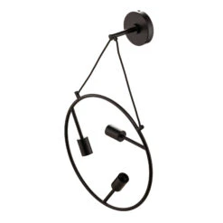 Lucande Linnard Wandleuchte Aus Stahl, 3-flammig -Lucande 9639761 3