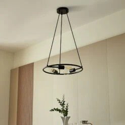 Lucande Linnard Hängeleuchte Aus Stahl, 3-flammig 12 Lucande Linnard Hängeleuchte Aus Stahl, 3-flammig -Lucande 9639763 1