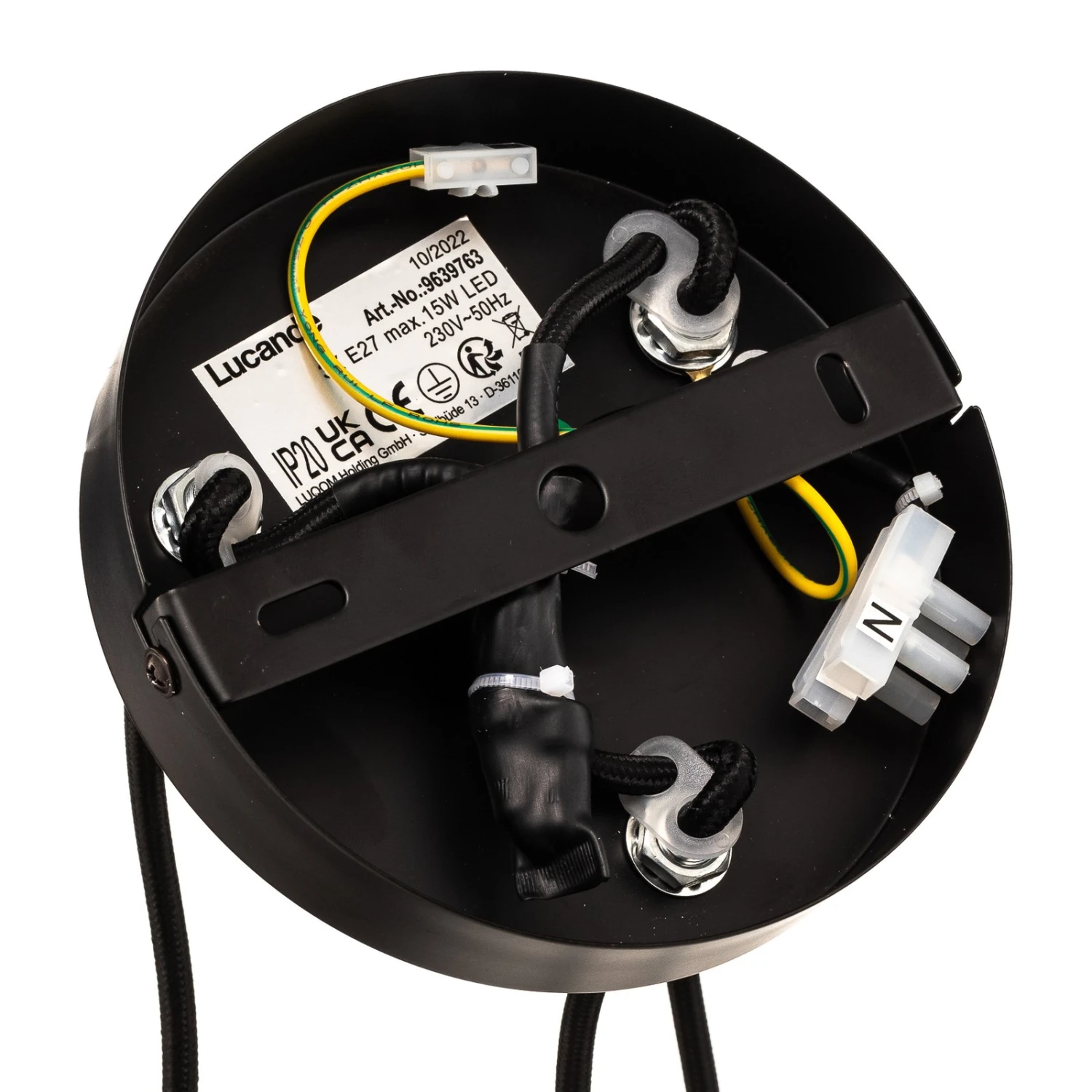 Lucande Linnard Hängeleuchte Aus Stahl, 3-flammig 11 Lucande Linnard Hängeleuchte Aus Stahl, 3-flammig – Bild 9