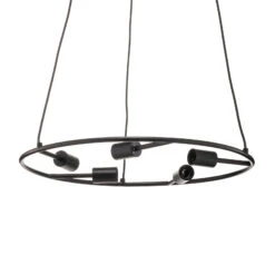 Lucande Linnard Hängeleuchte Aus Stahl, 5-flammig -Lucande 9639764 4