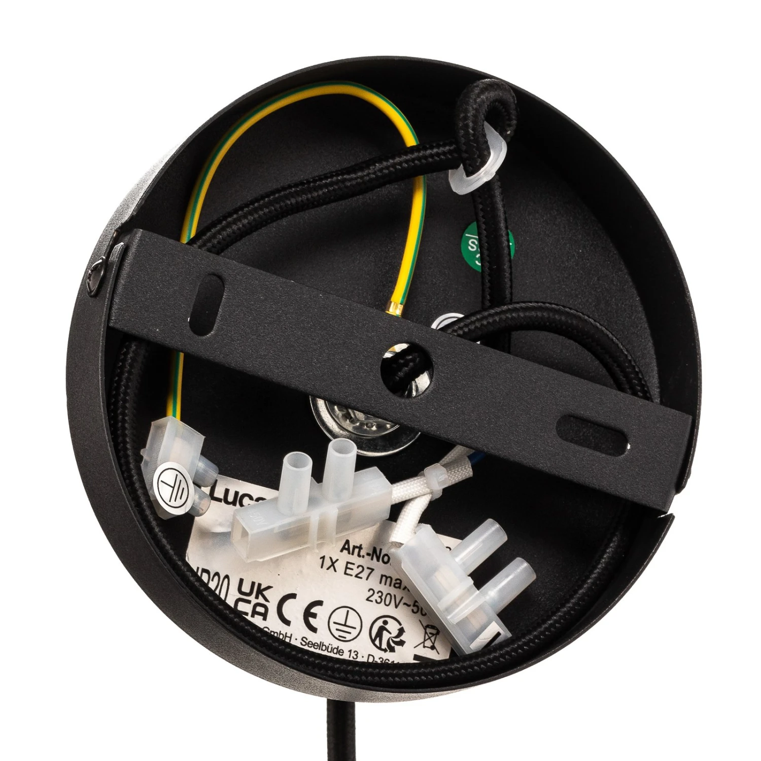 Lucande Kellina Hängelampe In Schwarz 11 Lucande Kellina Hängelampe In Schwarz – Bild 9