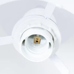 Lucande Kellina Deckenleuchte In Weiß -Lucande 9639773 4