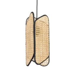 Lucande Bassiola Hängelampe Aus Bambus, 3-flammig -Lucande 9639777 4