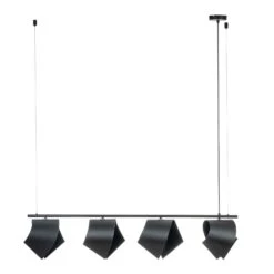 Lucande Mikolay Hängeleuchte, Vierflammig, Schwarz 12 Lucande Mikolay Hängeleuchte, Vierflammig, Schwarz -Lucande 9639778 2