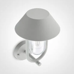 Lucande Olinum Außenwandleuchte, Silbergrau -Lucande 9647098 3