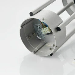 Lucande Olinum Sockelleuchte, Silbergrau -Lucande 9647102 7