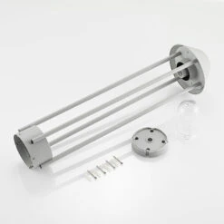 Lucande Olinum Wegeleuchte, Silbergrau 21 Lucande Olinum Wegeleuchte, Silbergrau -Lucande 9647104 9