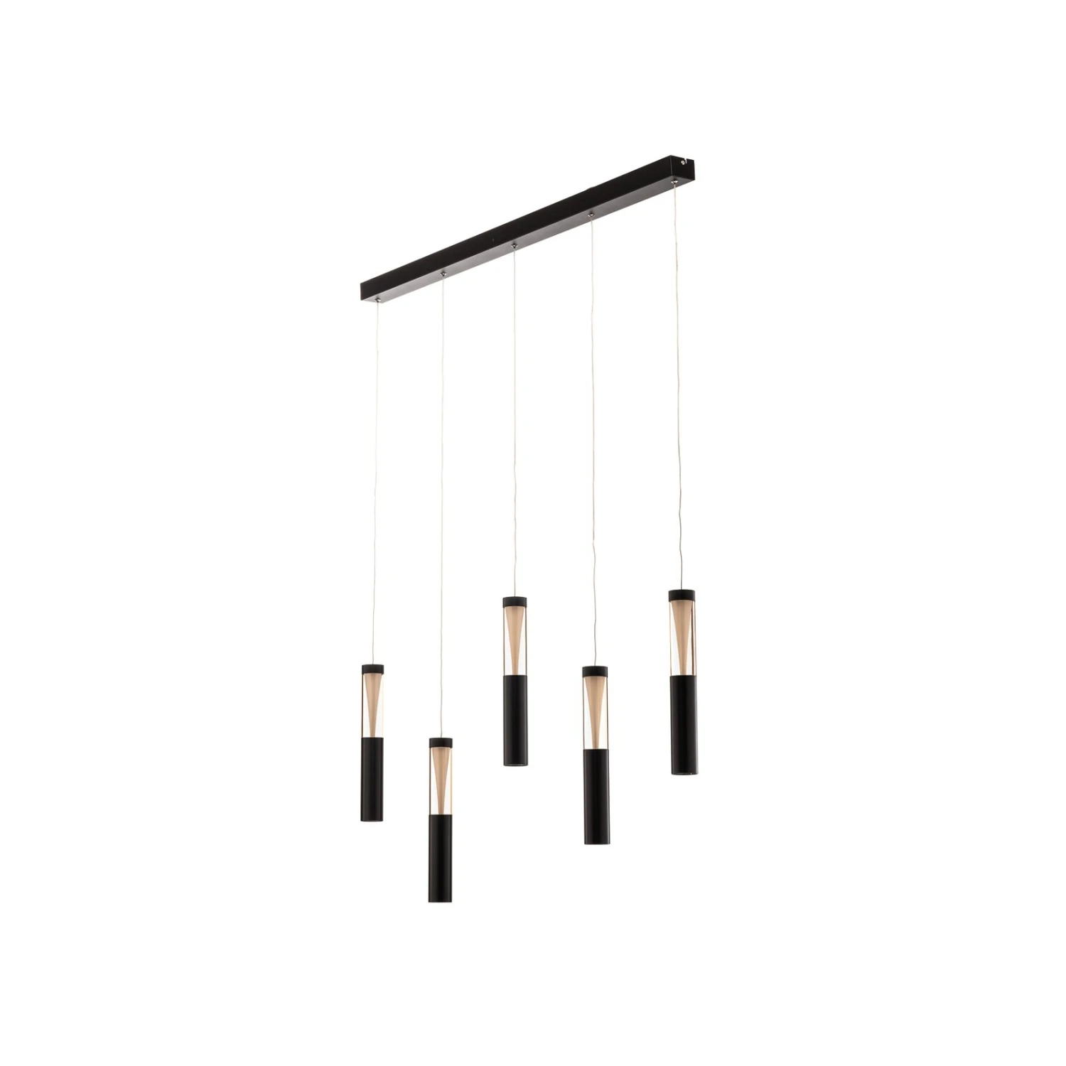 Lucande Danson LED-Pendelleuchte, Fünfflammig 5 Lucande Danson LED-Pendelleuchte, Fünfflammig – Bild 3