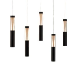 Lucande Danson LED-Pendelleuchte, Fünfflammig 13 Lucande Danson LED-Pendelleuchte, Fünfflammig -Lucande 9648004 3