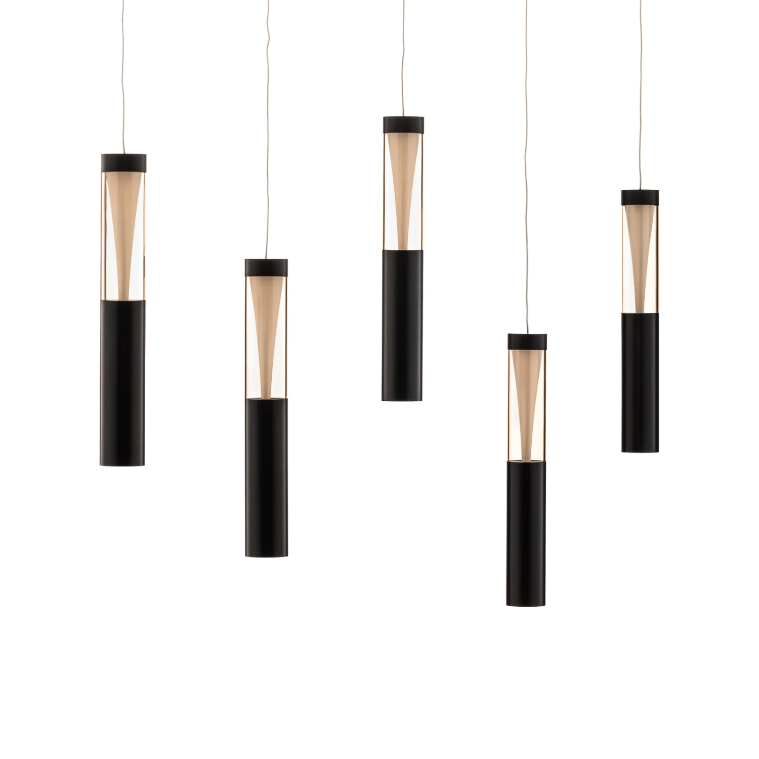 Lucande Danson LED-Pendelleuchte, Fünfflammig 6 Lucande Danson LED-Pendelleuchte, Fünfflammig – Bild 4