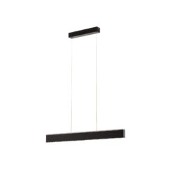 Lucande Stigis LED-Pendelleuchte, Langform Schwarz 14 Lucande Stigis LED-Pendelleuchte, Langform Schwarz -Lucande 9648007 3