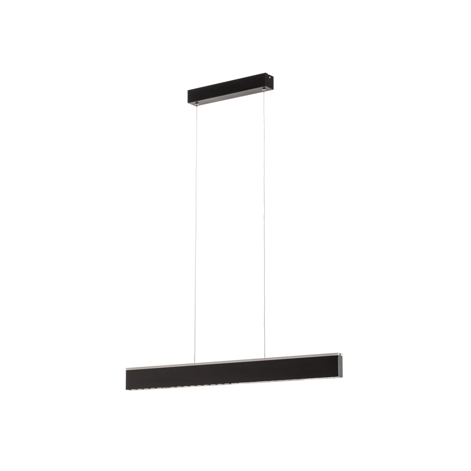 Lucande Stigis LED-Pendelleuchte, Langform Schwarz 6 Lucande Stigis LED-Pendelleuchte, Langform Schwarz – Bild 4