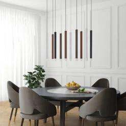 Lucande Stoika LED-Pendelleuchte, 10-flammig -Lucande 9918002 2