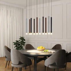 Lucande Stoika LED-Pendelleuchte, 10-flammig -Lucande 9918002 3