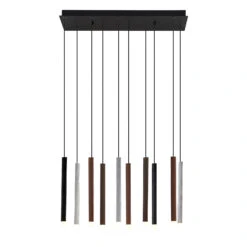Lucande Stoika LED-Pendelleuchte, 10-flammig -Lucande 9918002 5