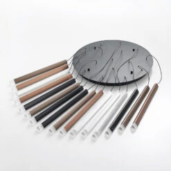 Lucande Stoika LED-Pendelleuchte, 16-flammig Rund -Lucande 9918004 7