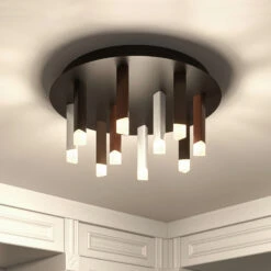 Lucande Stoika LED-Deckenleuchte, Rund