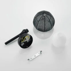 Lucande Tetira Käfig-Wandlampe, Schwarz -Lucande 9920005 8