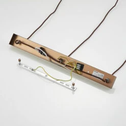 Lucande Tetira Hängelampe, 3-fl., Lang, Braun 19 Lucande Tetira Hängelampe, 3-fl., Lang, Braun -Lucande 9920008 8