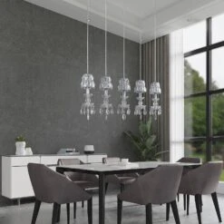 Lucande Yasanie LED-Pendelleuchte, 5-fl., Lang 13 Lucande Yasanie LED-Pendelleuchte, 5-fl., Lang -Lucande 9920015 2