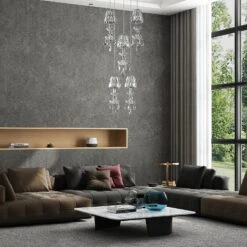 Lucande Yasanie LED-Pendelleuchte, 5-fl., Rund 13 Lucande Yasanie LED-Pendelleuchte, 5-fl., Rund -Lucande 9920016 2