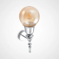 Lucande Gesja Wandlampe, Schirmlos, 1-fl., Chrom 15 Lucande Gesja Wandlampe, Schirmlos, 1-fl., Chrom -Lucande 9920019 4