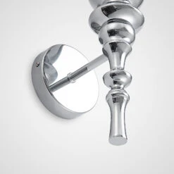 Lucande Gesja Wandlampe, Schirmlos, 1-fl., Chrom 19 Lucande Gesja Wandlampe, Schirmlos, 1-fl., Chrom -Lucande 9920019 8