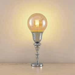 Lucande Gesja Tischleuchte, Schirmlos, Chrom 13 Lucande Gesja Tischleuchte, Schirmlos, Chrom -Lucande 9920021 2