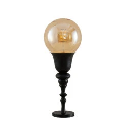 Lucande Gesja Tischleuchte, Schirmlos, Schwarz 15 Lucande Gesja Tischleuchte, Schirmlos, Schwarz -Lucande 9920022 4