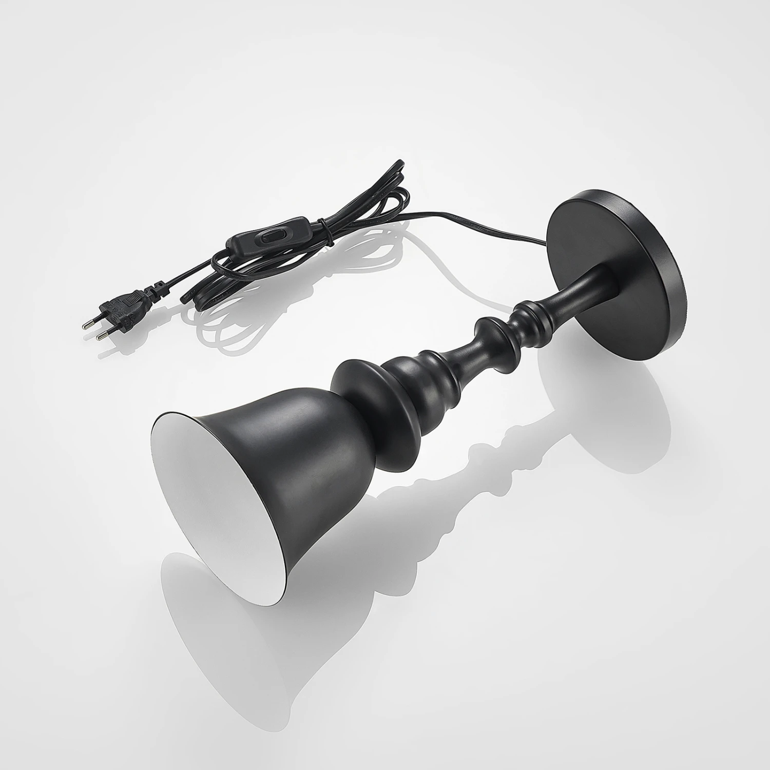 Lucande Gesja Tischleuchte, Schirmlos, Schwarz 11 Lucande Gesja Tischleuchte, Schirmlos, Schwarz – Bild 9