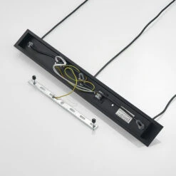 Lucande Gesja Pendellampe, 3-fl., Lang, Schwarz -Lucande 9920024 8