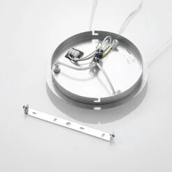 Lucande Gesja Pendellampe, 3-fl., Rund, Chrom -Lucande 9920027 8