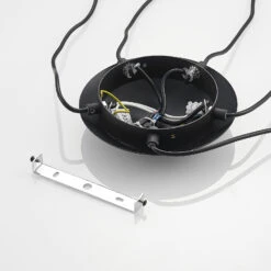 Lucande Serina Hängelampe, Fünfflammig, Glas Weiß -Lucande 9920034 8